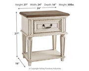 Realyn Twin Storage Daybed, Dresser and Nightstand
