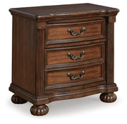 Lavinton Queen Poster Bed, Dresser, Mirror and Nightstand