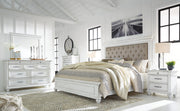 Kanwyn Queen Bed with Mirrored Dresser