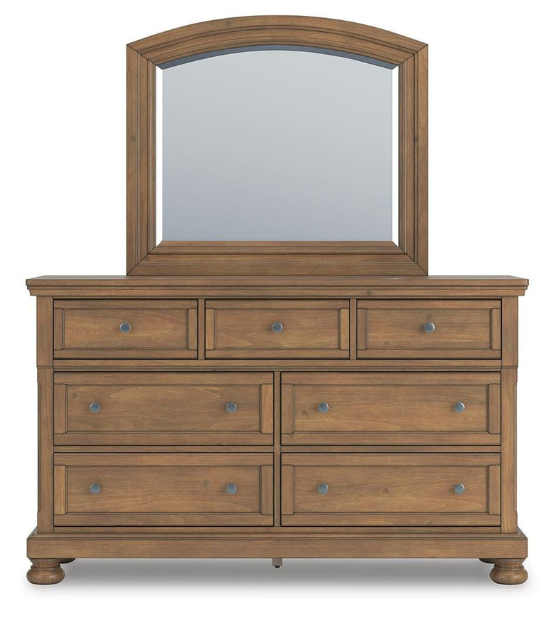 Feddinger Dresser and Mirror