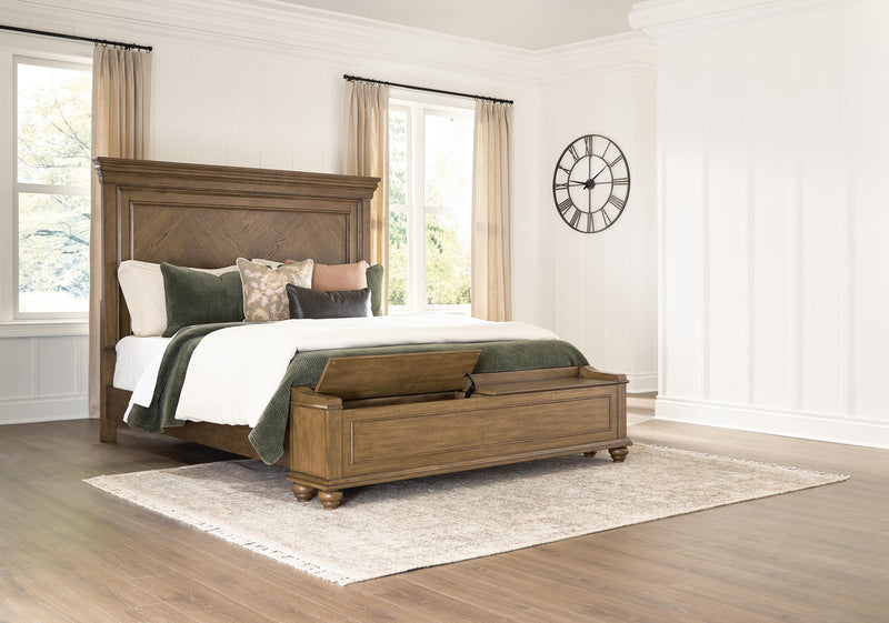 Karallin King Panel Storage Bed