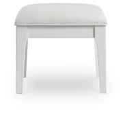 Chalanna Vanity, Mirror and Stool