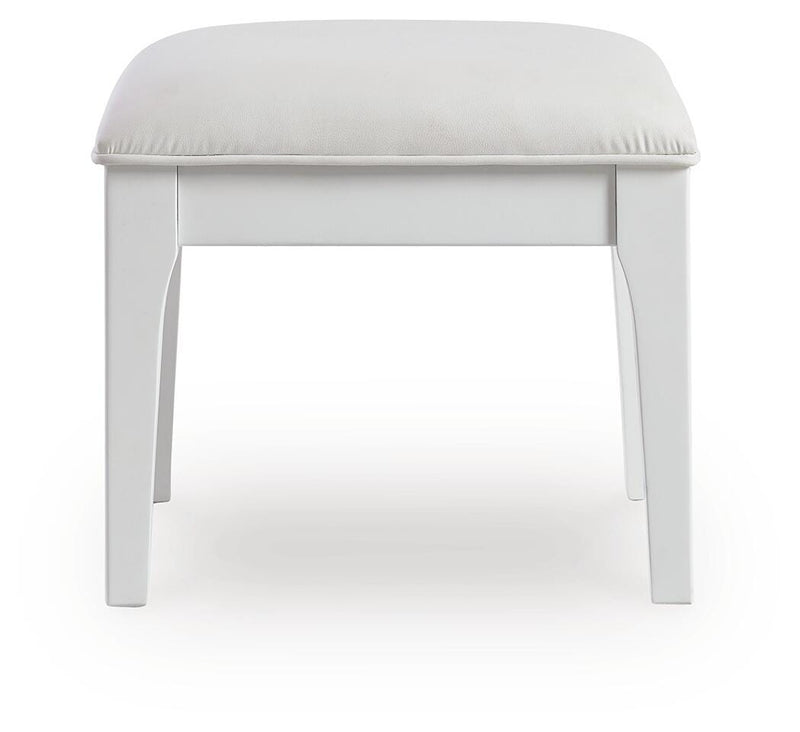 Chalanna Vanity, Mirror and Stool