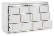 Chalanna Queen Storage Bed, Dresser and 2 Nightstands