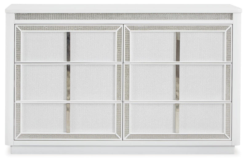 Chalanna Queen Storage Bed, Dresser and 2 Nightstands