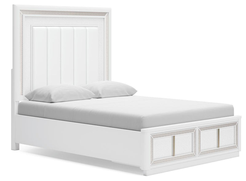 Chalanna Queen Storage Bed, Dresser and 2 Nightstands