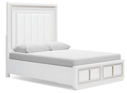 Chalanna Queen Panel Storage Bed and Nightstand