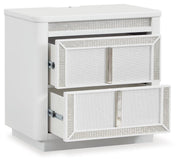Chalanna Queen Panel Storage Bed and Nightstand