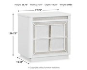 Chalanna Queen Panel Storage Bed and Nightstand