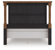 Rowlenstown Queen Poster Bed, Dresser and Mirror
