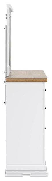Ashbryn Queen Panel Storage Bed, Dresser, Mirror and 2 Nightstands