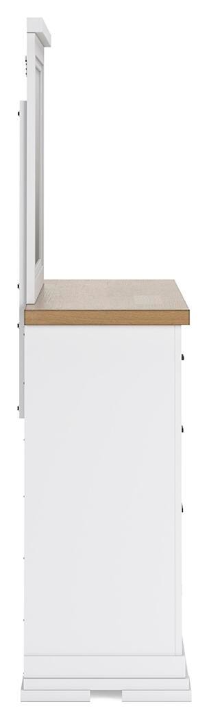 Ashbryn King Panel Bed, Dresser, Mirror and 2 Nightstands