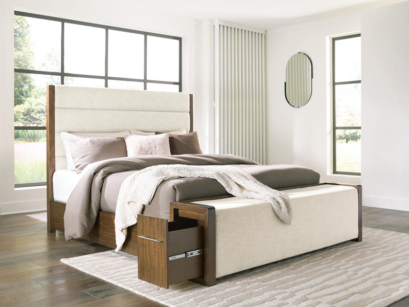 Marxmore California King Upholstered Storage Bed