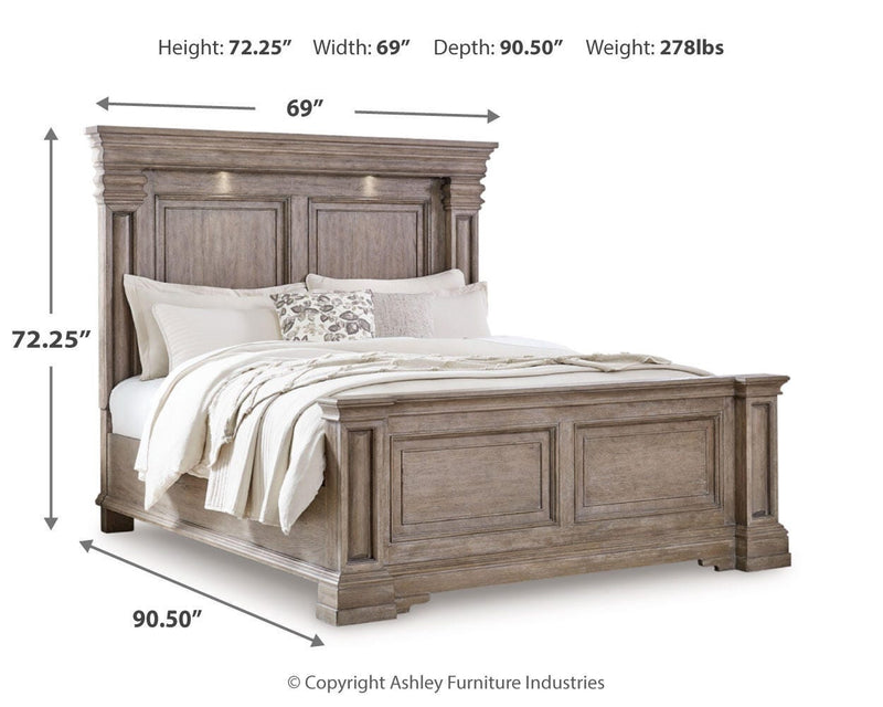 Blairhurst Queen Panel Bed, Dresser, Mirror and 2 Nightstands