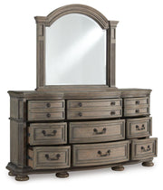 Ardenfield King Upholstered Sleigh Bed, Dresser, Mirror, Chest and 2 Nightstands