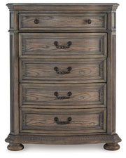 Ardenfield California King Sleigh Bed, Chest and Nightstand