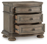 Ardenfield King Sleigh Bed, Dresser, Mirror and Nightstand