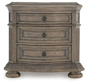 Ardenfield California King Sleigh Bed, Chest and Nightstand