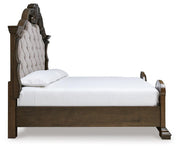Maylee King Upholstered Bed, Dresser and 2 Nightstands