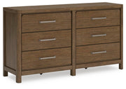 Cabalynn King Upholstered Bed, Dresser and 2 Nightstands
