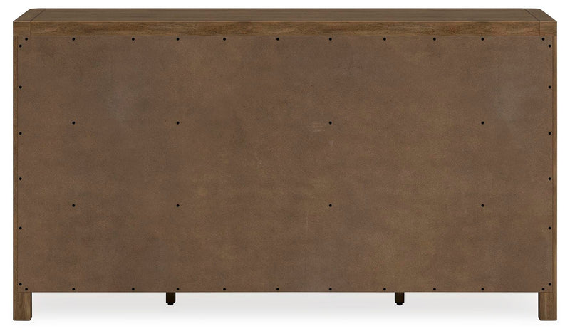 Cabalynn King Upholstered Bed, Dresser and 2 Nightstands