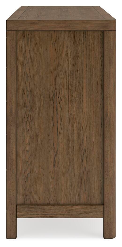Cabalynn King Upholstered Bed, Dresser and 2 Nightstands