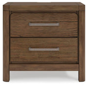 Cabalynn King Upholstered Bed and 2 Nightstands