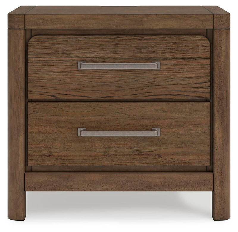 Cabalynn King Upholstered Bed and 2 Nightstands
