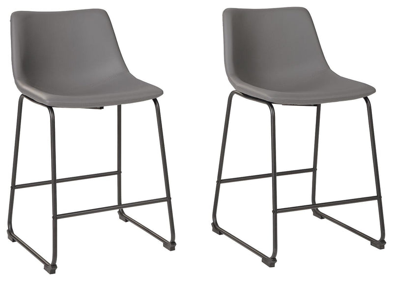 Centiar Counter Height Bar Stool (Set of 2)