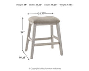 Skempton Counter Height Dining Table and 4 Barstools