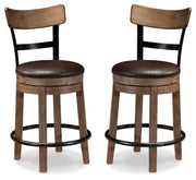 Pinnadel Counter Height Bar Stool (Set of 2)