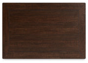 Valebeck Counter Height Dining Table and 4 Barstools