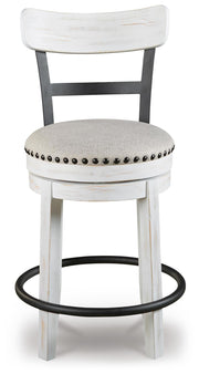 Valebeck Counter Height Dining Table and 6 Barstools