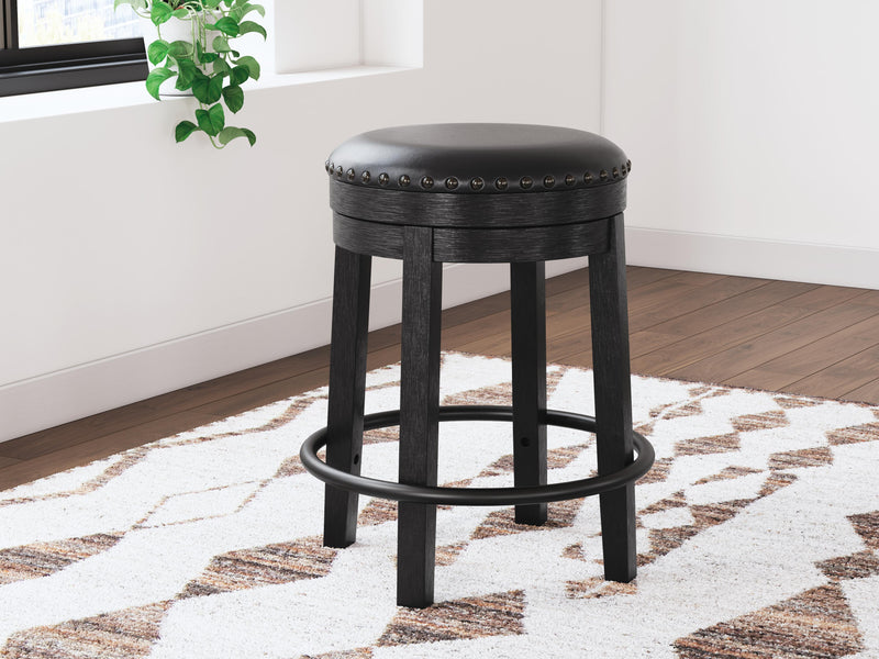 Valebeck Counter Height Dining Table and 2 Barstools