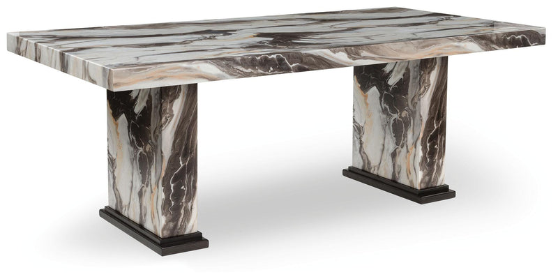 Jeshina Dining Table and 4 Chairs