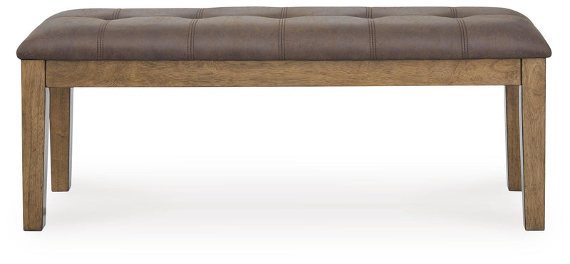 Urbinforte Extension Dining Table, 4 Chairs and Bench