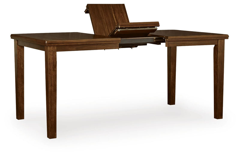 Ralene Counter Height Dining Table and 4 Barstools