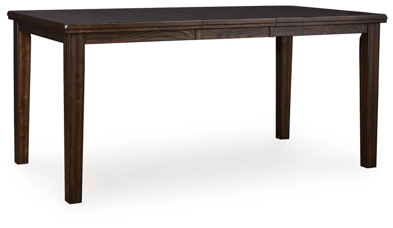 Haddigan Counter Height Dining Table and 4 Barstools