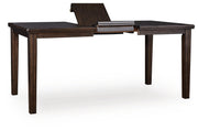 Haddigan Counter Height Dining Table and 4 Barstools