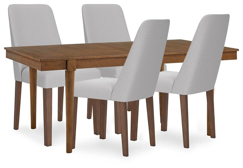 Lyncott Extension Dining Table and 4 Chairs