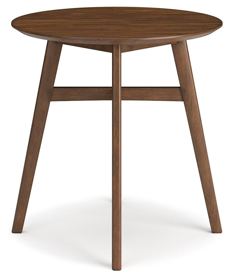 Lyncott Counter Height Dining Table and 4 Barstools