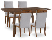 Lyncott Extension Dining Table and 4 Chairs