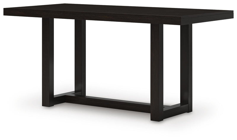 Neymorton Counter Height Dining Table and 4 Barstools