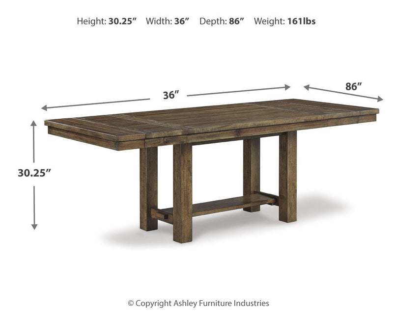 Moriville Dining Table and 8 Chairs
