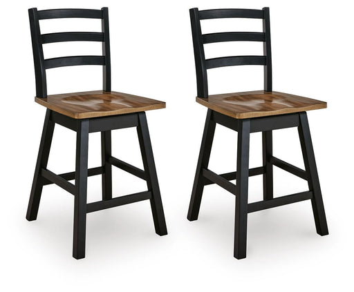 Wildenauer Counter Height Swivel Barstool