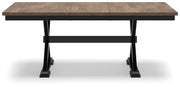Wildenauer Dining Table, 4 Chairs and Bench