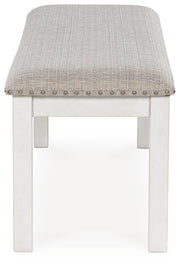 Robbinsdale Dining Table, 4 Chairs and Bench