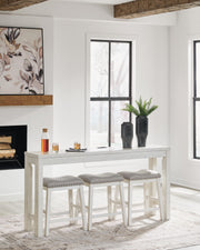Robbinsdale Counter Height Dining Table and 3 Barstools Set