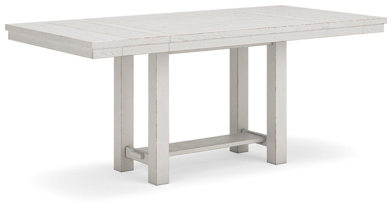 Robbinsdale Counter Height Table and 8 Barstools