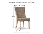 Bolanburg Dining Table, 6 Chairs and Bench